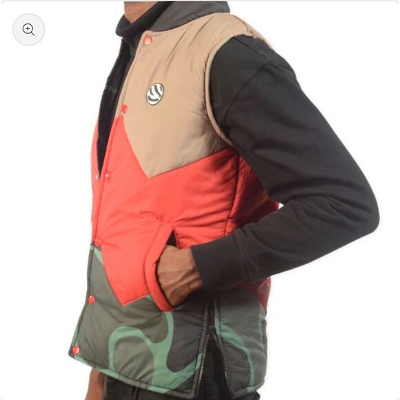 Rare RICH WEIRDO ALMIGHTY REVERSIBLE VEST Sz XL Minecraft retails for $130dls - Picture 3 of 13